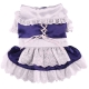 Dirndl blue satin