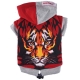 Pullover tigre rouge grand chien