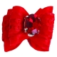 bow red tulle