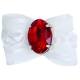 bow white tulle