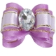 bow rose-silver