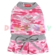 Robe rose camouflage