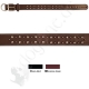 Halsband Metallverzierung BULLDOZZER CM. 5,0x60