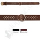 Halsband Metallverzierung BULLDOZZER CM. 5,0x80