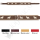 collar westie CUOIO CM. 2,4x47