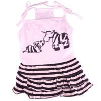 Doggydolly Hundekleid Zebra Girl