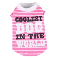 Hundeshirt Coolest Dog pink