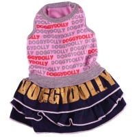 Doggydolly pink with skirt