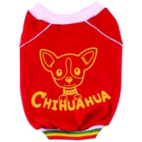 Chihuahua rouge sans capuchon