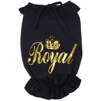 Robe-Shirt Royal noir