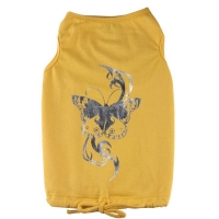 Shirt papillon jaune