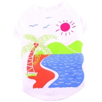 Shirt Meerblick weiß