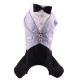 Light blue tuxedo 4 legs