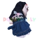 Doggydolly Kapuzenkleid Pink Angel für Hunde