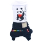 Doggydolly Cordkombi Panda für Hunde