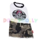 Doggydolly Camouflage Hundekleid Hell on wheels weiß