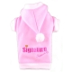 Doggydolly BIG DOG Hundepulli Fleece Signature rosa