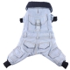 Hundejeanskombi Winter 4 Pfoten hellblau