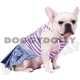 Dress for pug and bulldog Beauty purple