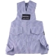 Doggydolly Latzrock blau-gestreift