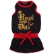 Royal dogs in the dots Black