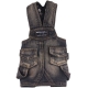 Doggydolly Hunde-Latzrock Jeans schwarz