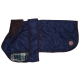 Dog Coat Quilt water resistant blue 52cm