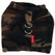 Green camouflage harness