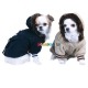 Hundemantel, Cordjacke blau