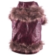 Red croco fur