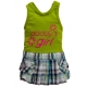 Hundekleid mit Karorock Daddys Girl grün