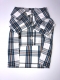 Checked Dogshirt blue-white