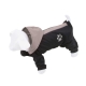 Softshelloverall f. Hunde Reflektor schwarz-grau