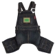 Doggydolly Hunde-Latzhose Jeans Doggydolly schwarz