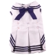 Doggydolly Marinekleid weiß für Hunde