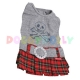 Grey/red teens outfit