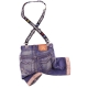 3/4 Hundejeans hellblau