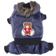 Hundemantel Eskimo 4 Pfoten blau